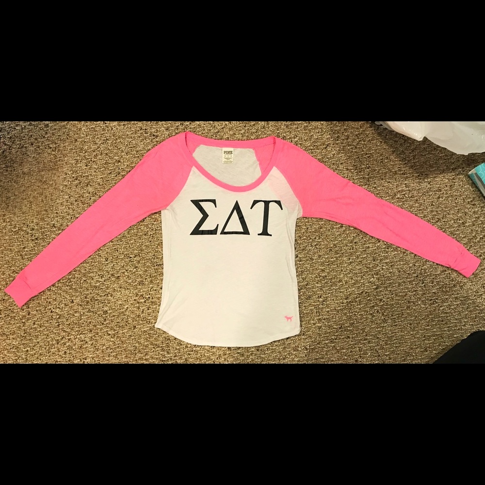 Sigma Delta Tau (SDT) Sorority Long Sleeve Shirt